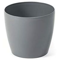 macetero magnolia 250 mm - gris