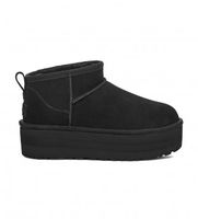 ugg para mujer 1135092 botines de piel w classic ultra mini platform negro 40 3 a 5cm ninguno casual