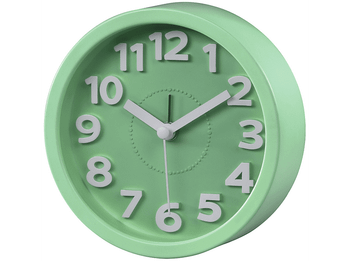 Despertador - Hama Retro, Vintage, Alarma, Analógico, Pila AA, Verde