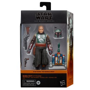 Figura Star Wars The Mandalorian Boba Fett Tython Serie Black - Figura - Star Wars  - 4 Añ