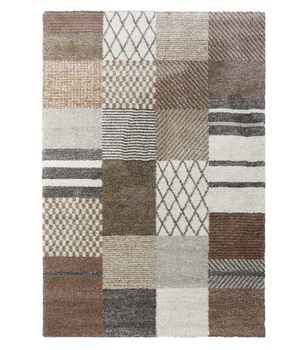 Mehari 362 - Alfombra de moderna estilo patchwork
