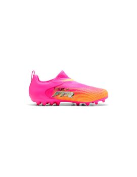 Botas de fútbol Puma Future 9 Match Ll Mg,Poison Pink-Su Niño
