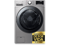 lavadora carga frontal - lg f1p1cy2t serie xxl 17 kg 1100rpm turbowashr con jet spray inox
