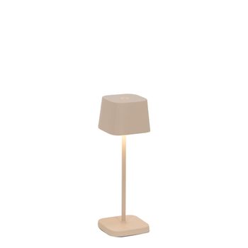 Lámpara de mesa led arena regulable zafferano