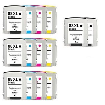 Compatible Multipack HP OfficeJet Pro L7580 Printer Ink Cartridges (14 Pack) -C9396AE