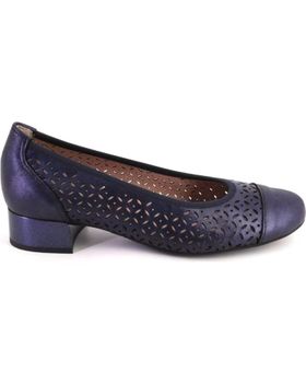 de PITILLOS 10452 ZAPATOS DE MUJER PIEL AZUL MARINO