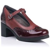 pitillos zapatos bajos gilda en piel charol para mujer