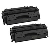 compatible multipack canon i-sensys mf416dw printer toner cartridges 2 pack -3480b002aa