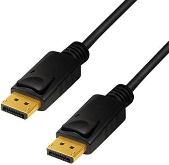 LogiLink CV0120 cable DisplayPort 2 m Negro