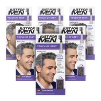 just for men tog - dark brown grey 6 pack