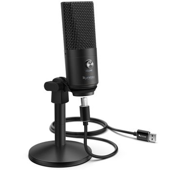 Micrófono USB FIFINE para Mac/PC Windows, micrófono vocal multiusos, optimizado para grabación, locución, para video Skype-K670B