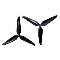 1 par  2 pares gemfan 9150 helice de 91 pulgadas y 3 palas con agujero de 5 mm para dron de carreras rc fpv compatible