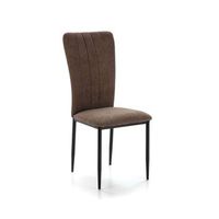 pack de 4 sillas tapizadas modelo hobby diseno moderno