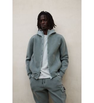 ECOALF para hombre. MCMGAHYDYLAN0303S26-125 Sudadera Dylan verde (L), Casual, Algodón Orgánico