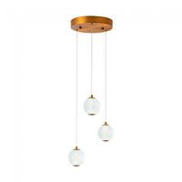 lampara colgante led acrobat 3x5w