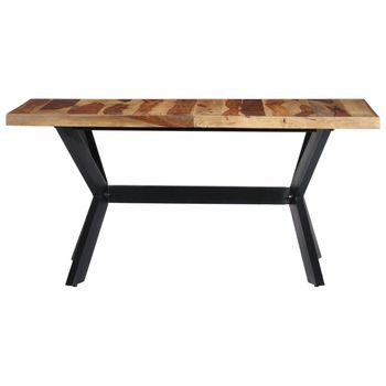 Mesa De Comedor | Mesa De Cocina Madera Maciza De Sheesham 140x70x75 Cm