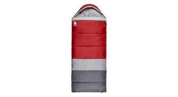 Sierra designs pika youth 40   sleeping bag red grey