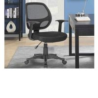 silla giratoria con respaldo medio