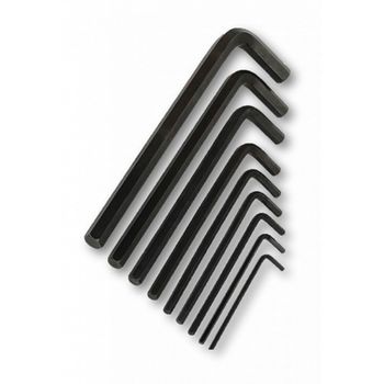 Hex Key Set Long Arm Incl Holder and Belt Clip 9