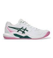 asics para mujer 1042a318 zapatillas gel-dedicate 9 padel blanco 405 plano cordones casual deportivo tenispadel mesh