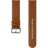 samsung galaxy watch active2 leather band - brown brown