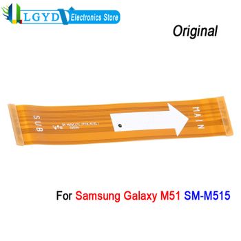 Cable flexible de placa base para Samsung Galaxy M51, pieza de repuesto de reparación de Cable de conexión de placa base, SM-M515