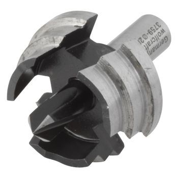 Wolfcraft 3759000 - 1 Broca Especial Para Plástico Reforzado Con Fibra De Vidrio Ø 28, 32, 35 Mm