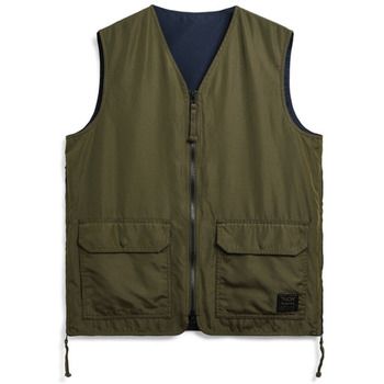 Taion Chaqueta de punto Military Reversible para mujer