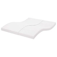 colchon de espuma de 7 zonas dureza 20 ild blanco 180x210 cm vidaxl