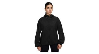 Chaqueta cortaviento nike trail negra  mujer