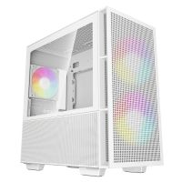deepcool ch360 cristal templado usb 32 blanca