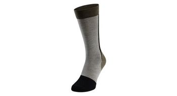 Calcetines de senderismo de lana odlo performance negro gris claro