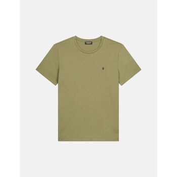 Dondup Camiseta US198 JF0271U ZL4 REGULAR-633 MILITARE para hombre