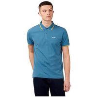 ben sherman polo polo manches courtes ben sherman signature bleu para hombre