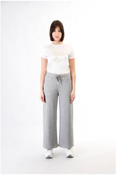 pantalón palazzo tacto cálido silver s