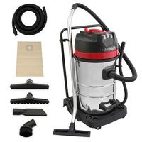 80l aspiradora industrial para secos y humedos 3000w manguera extralarga 5m