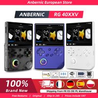 anbernic rg40xxv consola de juegos portatil retro linux de 64 bits pantalla ips de 40 pulgadas compatible con wifi 5g bluetooth compatible con salida hd