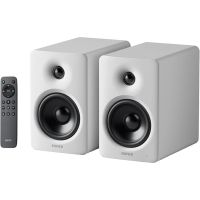 altavoces edifier m90 altavoces bluetooth 60 potencia 100w usb-c hdmi earc hi-res audio blancos