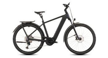 Bicicleta electrica de trekking cube kathmandu hybrid pro 800 shimano deore deore xt 12s 800 wh 700 mm negro carbon 2026