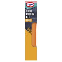 dr oetker extra strong food colour gel orange