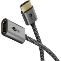 cable adaptador hdmi 21 goobay 79145 01 m ultra high speed 48 gbits