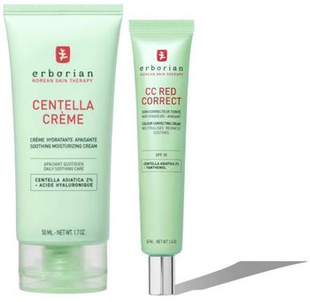 Erborian Centella Creme 50 ml + CC Cream Red Correct 40 ml
