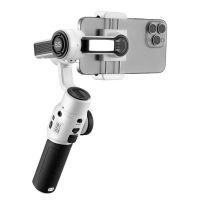 gimbal zhiyun smooth 5s white para smartphones con luz led integrada