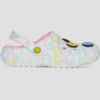 crocs zuecos smiley classic lined clog para hombre