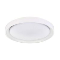 plafon kigali bel air 72w luz led 6480 lm con mando regulador blancoblanco o50x7 cm