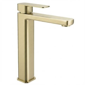 Grifo De Lavabo Rea Arlo Brushed Gold High