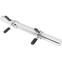 gorilla sports barra de mancuernas con muelles de resorte 35cm