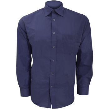 Kustom Kit Camisa manga larga KK104 para hombre