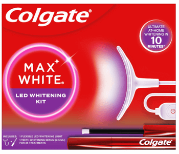 Colgate Max White Kit LED + Sérum Blanqueador Dental
