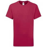 fruit of the loom tops y camisetas iconic 195 premium para nino